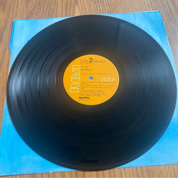 Bowie Pin Ups Vinyl Record Album 1973 - Picture 5 of 9
